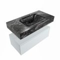 corian waschtisch set alan dlux 90 cm schwarz marmor lava ADX90cla1lM1lav