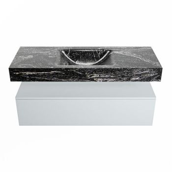 corian waschtisch set alan dlux 120 cm schwarz marmor lava ADX120cla1lM1lav