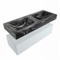 corian waschtisch set alan dlux 120 cm schwarz marmor lava ADX120cla1lD2lav