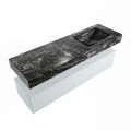 corian waschtisch set alan dlux 150 cm schwarz marmor lava ADX150cla1lR0lav