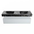 corian waschtisch set alan dlux 150 cm schwarz marmor lava ADX150cla1lD0lav
