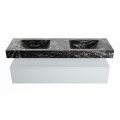 corian waschtisch set alan dlux 150 cm schwarz marmor lava ADX150cla1lD2lav