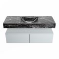 corian waschtisch set alan dlux 120 cm schwarz marmor lava ADX120cla2lM0lav