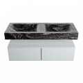 corian waschtisch set alan dlux 120 cm schwarz marmor lava ADX120cla2lD0lav
