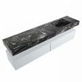 corian waschtisch set alan dlux 200 cm schwarz marmor lava ADX200cla2lR0lav