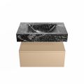 corian waschtisch set alan dlux 70 cm schwarz marmor lava ADX70oro1lM1lav