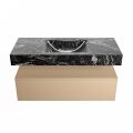 corian waschtisch set alan dlux 110 cm schwarz marmor lava ADX110oro1lM1lav