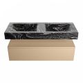 corian waschtisch set alan dlux 120 cm schwarz marmor lava ADX120oro1lD2lav