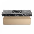 corian waschtisch set alan dlux 130 cm schwarz marmor lava ADX130oro1lM0lav