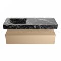 corian waschtisch set alan dlux 130 cm schwarz marmor lava ADX130oro1ll0lav