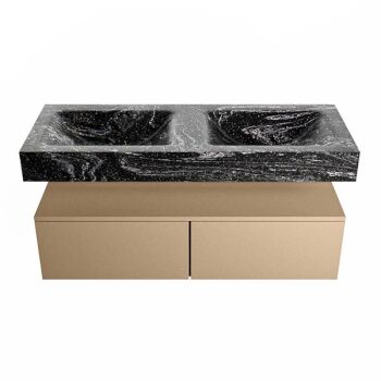 corian waschtisch set alan dlux 120 cm schwarz marmor lava ADX120oro2lD0lav