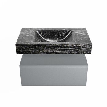 corian waschtisch set alan dlux 80 cm schwarz marmor lava ADX80Pla1lM0lav