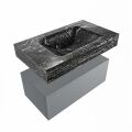 corian waschtisch set alan dlux 80 cm schwarz marmor lava ADX80Pla1lM0lav