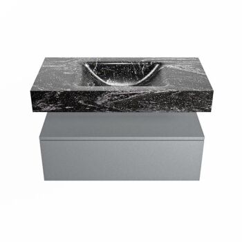 corian waschtisch set alan dlux 90 cm schwarz marmor lava ADX90Pla1lM1lav