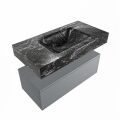 corian waschtisch set alan dlux 90 cm schwarz marmor lava ADX90Pla1lM1lav