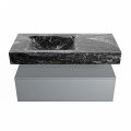 corian waschtisch set alan dlux 100 cm schwarz marmor lava ADX100Pla1ll1lav
