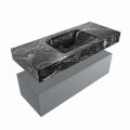 corian waschtisch set alan dlux 110 cm schwarz marmor lava ADX110Pla1lM0lav