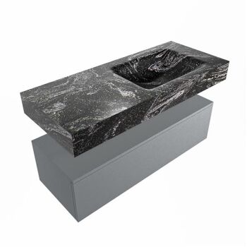 corian waschtisch set alan dlux 110 cm schwarz marmor lava ADX110Pla1lR0lav