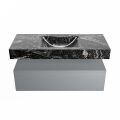 corian waschtisch set alan dlux 110 cm schwarz marmor lava ADX110Pla1lM1lav