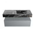 corian waschtisch set alan dlux 110 cm schwarz marmor lava ADX110Pla1lR1lav