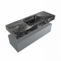 corian waschtisch set alan dlux 130 cm schwarz marmor lava ADX130Pla1lM0lav