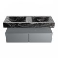 corian waschtisch set alan dlux 120 cm schwarz marmor lava ADX120Pla2lD2lav
