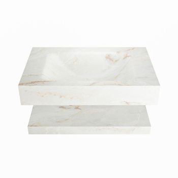 corian waschtisch set alan dlux 70 cm braun marmor frappe ADX70fraPlM0fra