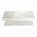 corian waschtisch set alan dlux 100 cm braun marmor frappe ADX100fraPlR0fra