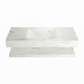 corian waschtisch set alan dlux 110 cm braun marmor frappe ADX110fraPlM0fra