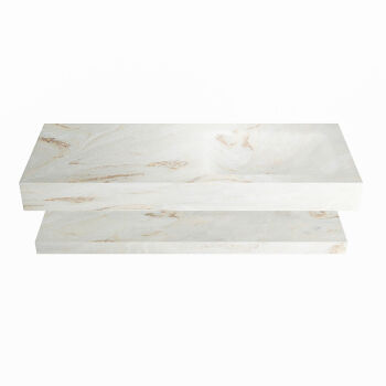 corian waschtisch set alan dlux 120 cm braun marmor frappe ADX120fraPlR0fra