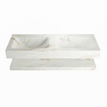 corian waschtisch set alan dlux 120 cm braun marmor frappe ADX120fraPlD0fra