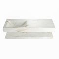 corian waschtisch set alan dlux 120 cm braun marmor frappe ADX120fraPll1fra