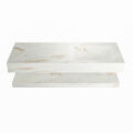 corian waschtisch set alan dlux 120 cm braun marmor frappe ADX120fraPlR1fra
