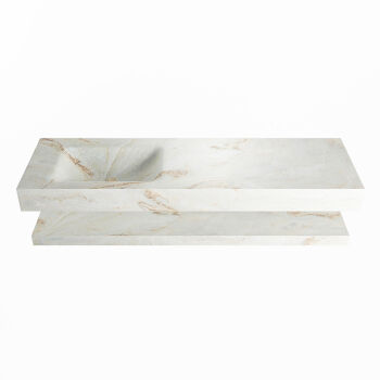 corian waschtisch set alan dlux 150 cm braun marmor frappe ADX150fraPll0fra