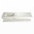 corian waschtisch set alan dlux 150 cm braun marmor frappe ADX150fraPll1fra