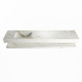 corian waschtisch set alan dlux 200 cm braun marmor frappe ADX200fraPll1fra