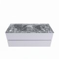 corian waschtisch set vica dlux 120 cm marmor optik doppelbecken Lava VDX120Cal2LD0Lav